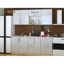 Кухонный гарнтитур Ника 20 1,9м, в Новосибирске