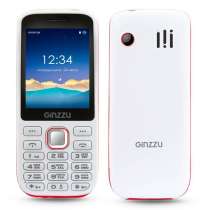 Телефон мобильный Ginzzu M201 White Red, в г.Тирасполь
