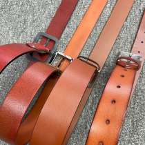 Одежные ремни из натурального коровьего кожи, в Москве