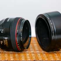 Фотообъектив Canon EF 50mm f/1,2 L USM, в Пензе