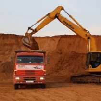Карьерный песок с доставкой по МСК, в Москве