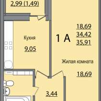 Сдам 1 ком. кв. в новом доме, в Краснодаре