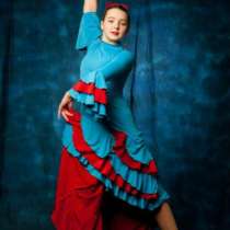 испанское платье для фламенко, в Москве