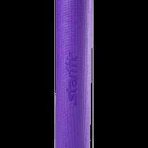 Коврик для йоги FM-102 PVC 173x61x0,5 см, с рисунком, фиолетовый, в Сочи