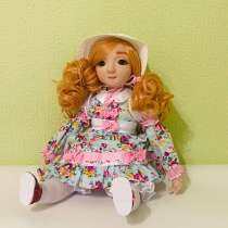 Текстильная кукла ручной работы, в Москве