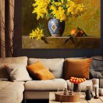 Картина для интерьера написана старинными масляным красками, в Москве