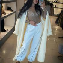 Кардиган (молочный, шоколадный) с ремнем в комплекте, в Александрове