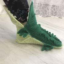 Носки-крокодилы ручной работы, в Санкт-Петербурге
