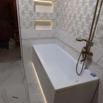 Плиточник, укладка кафеля, ванная под ключ, в Уфе