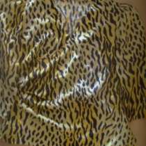 Блузка из леопардовой ткани Раз 46, в Москве
