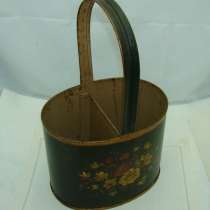 Ведерко цветочное, кашпо старинное (U870), в Москве