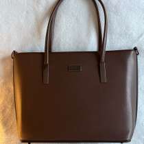 Сумка женская большая коричневого цвета, в Москве