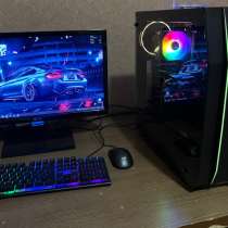Компьютер игровой с монитором RX 580 8gb/i5/16gb/SSD, в г.Астана