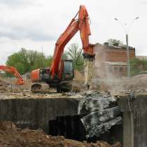 Демонтаж фундамента и бетонных конструкций, в Москве