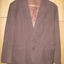 Пиджак мужской коричневый 48-50 размер, в Сыктывкаре