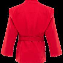 Куртка для самбо Junior SCJ-2201, красный, р.3/160, в Сочи