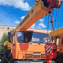 Продам автокран Ивановец, КАМАЗ, 6х6, 2013г/в,25тн,22м, в Омске