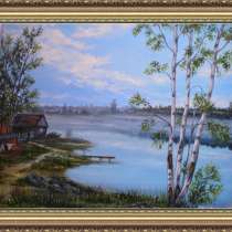 Продам картину маслом "Березки у реки.", размер 30*40, холст, в Ростове-на-Дону