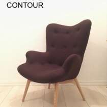 Новое дизайнерское кресло Contour коричн, в Санкт-Петербурге