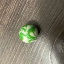 Попрыгунчик зелёный с белым, в Москве