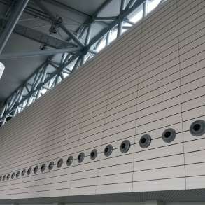 Архитектурный бумажно-слоистый пластик компак ДБСП для стен, в Москве