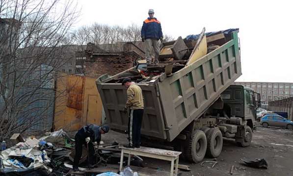 Вывоз мусора, погрузка мусора, Грузчики в Воронеже фото 12