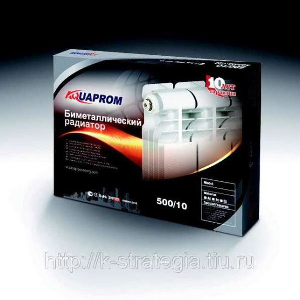 Радиатор алюминивый AQUAPROM 500