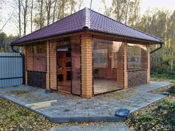 Мягкие погодазащитные окна, для террас, беседок в Ростове-на-Дону фото 4