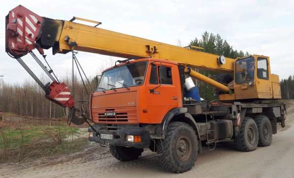Продам автокран Галич, КАМАЗ-43118,вездеход,25тн-22м в Сургуте фото 4