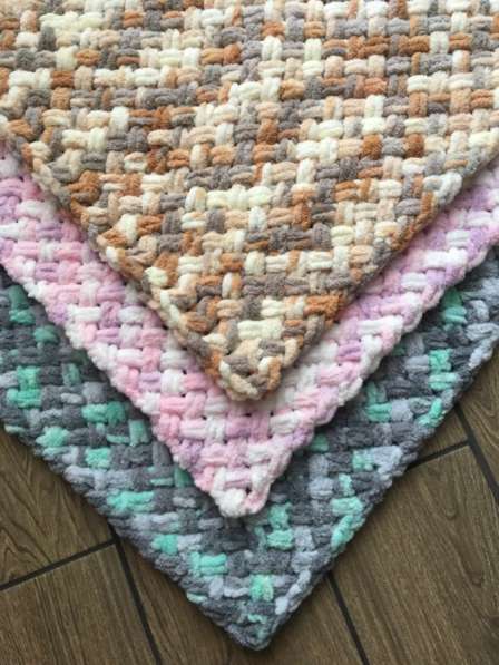 Детский плед (ручная вязка) в Новосибирске фото 3