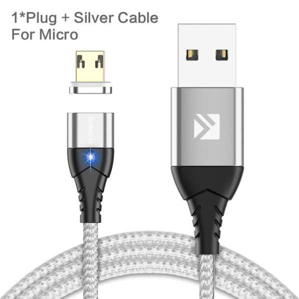Магнитный кабель USB в фото 3