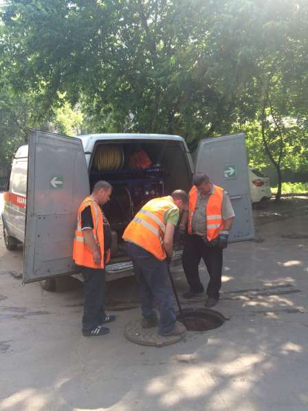 Устранение засоров канализационных в Москве фото 4