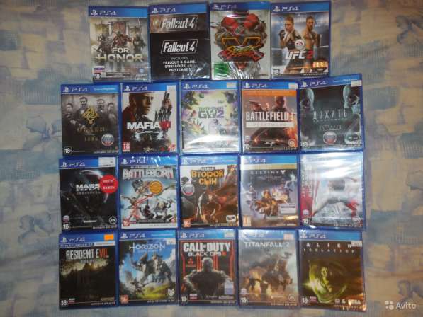 Игры для PlayStation 4 + Обмен игр PS 4
