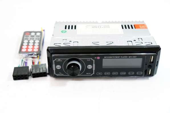 Автомагнитола Pioneer 3887 ISO - 2хUSB, Bluetooth, FM в фото 5