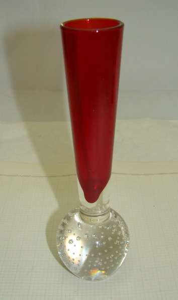 Вазочка хрустальная винтажная (W845)