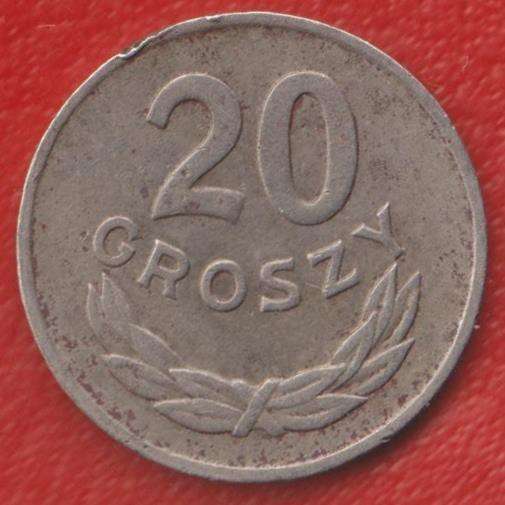 Польша 20 грош 1949 г. медно-никель