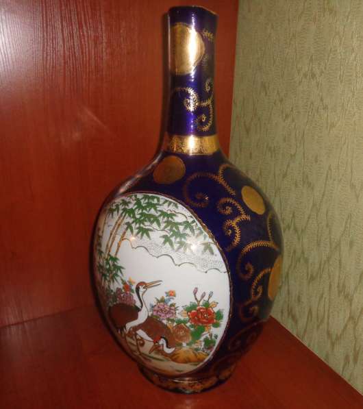 Антикварная большая-ваза фарфор япония 1820-е годы в Москве фото 3