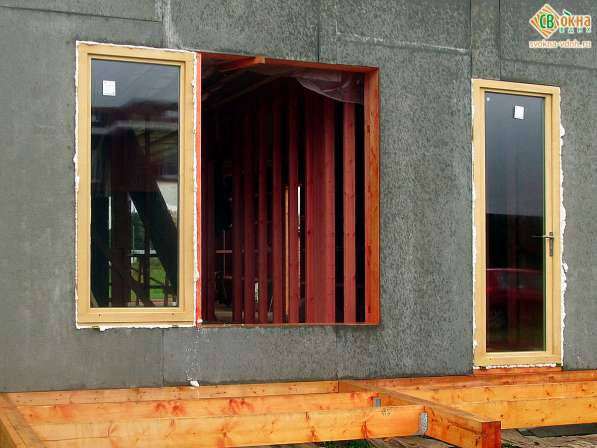 Дешевые деревянные окна со стеклопакетом для дома и дачи в Москве фото 3