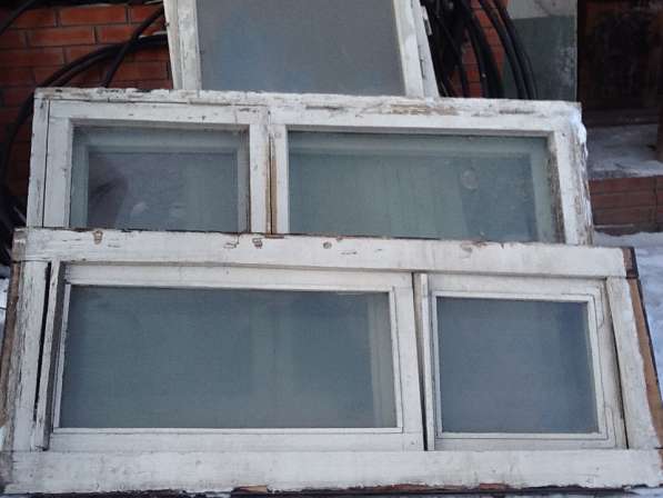 Продам оконные рамы со стеклом, Разных размеров в Красноярске фото 4