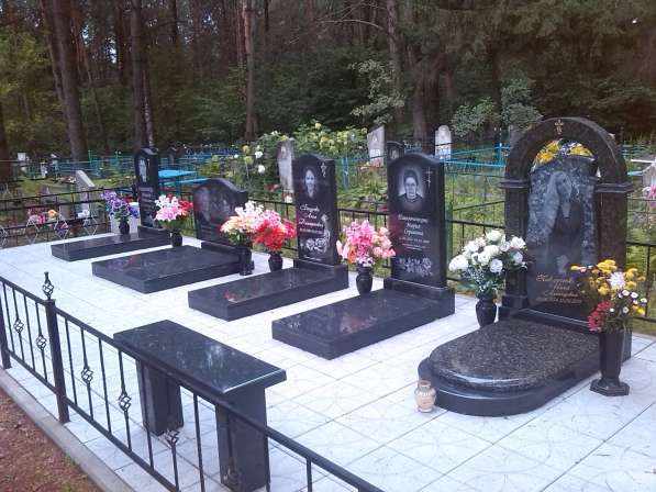 Благоустройство мест захоронений в фото 7