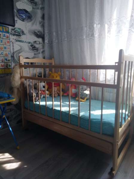 Детская кровать, состояние новой пользовались 6 месяцев в Воронеже