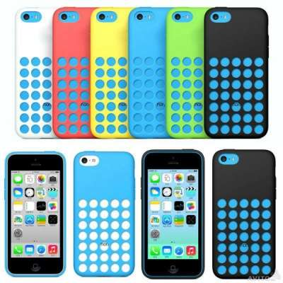 Чехол iPhone 5c силиконовый + защитная п в Санкт-Петербурге фото 3