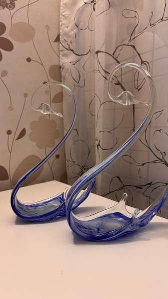 Лебеди хрустальные СССР