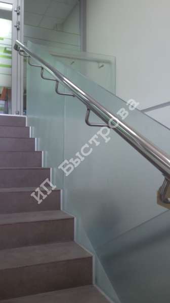 Перила из нержавеющей стали в фото 57