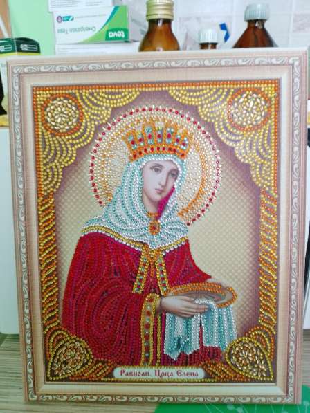 Алмазная мозаика икона на заказ в Челябинске фото 3