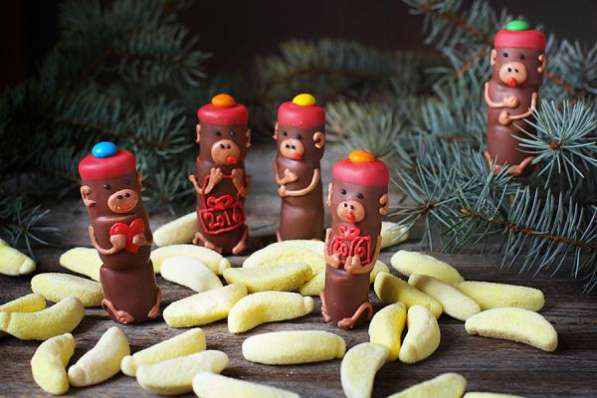 Новогодний подарок – зефир в шоколаде на палочке! в Москве фото 3