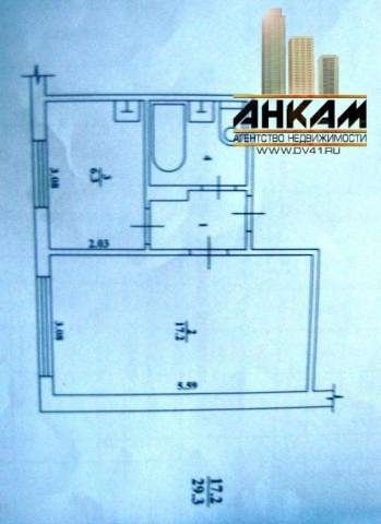 Продам однокомнатную квартиру в г.Петропавловск-Камчатский. Жилая площадь 31 кв.м. Этаж 2. Дом панельный. 