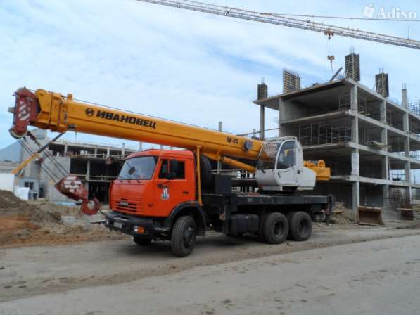 Услуги Автокран 25,50,70тонн, стрела 48м. Новосибирск в Новосибирске фото 4