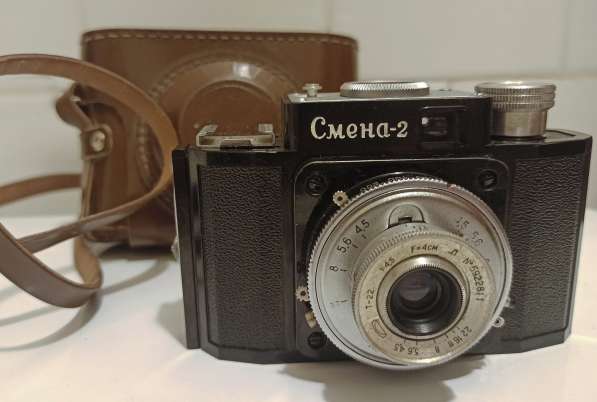 Фотоаппарат Смена-2. Сделано в СССР в Москве фото 8