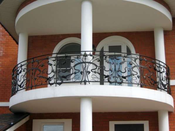 Балконное ограждение балконы перила в Самаре фото 3